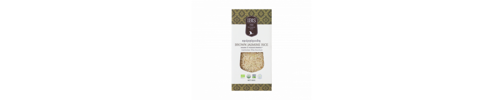 Riz jasmin brun biologique