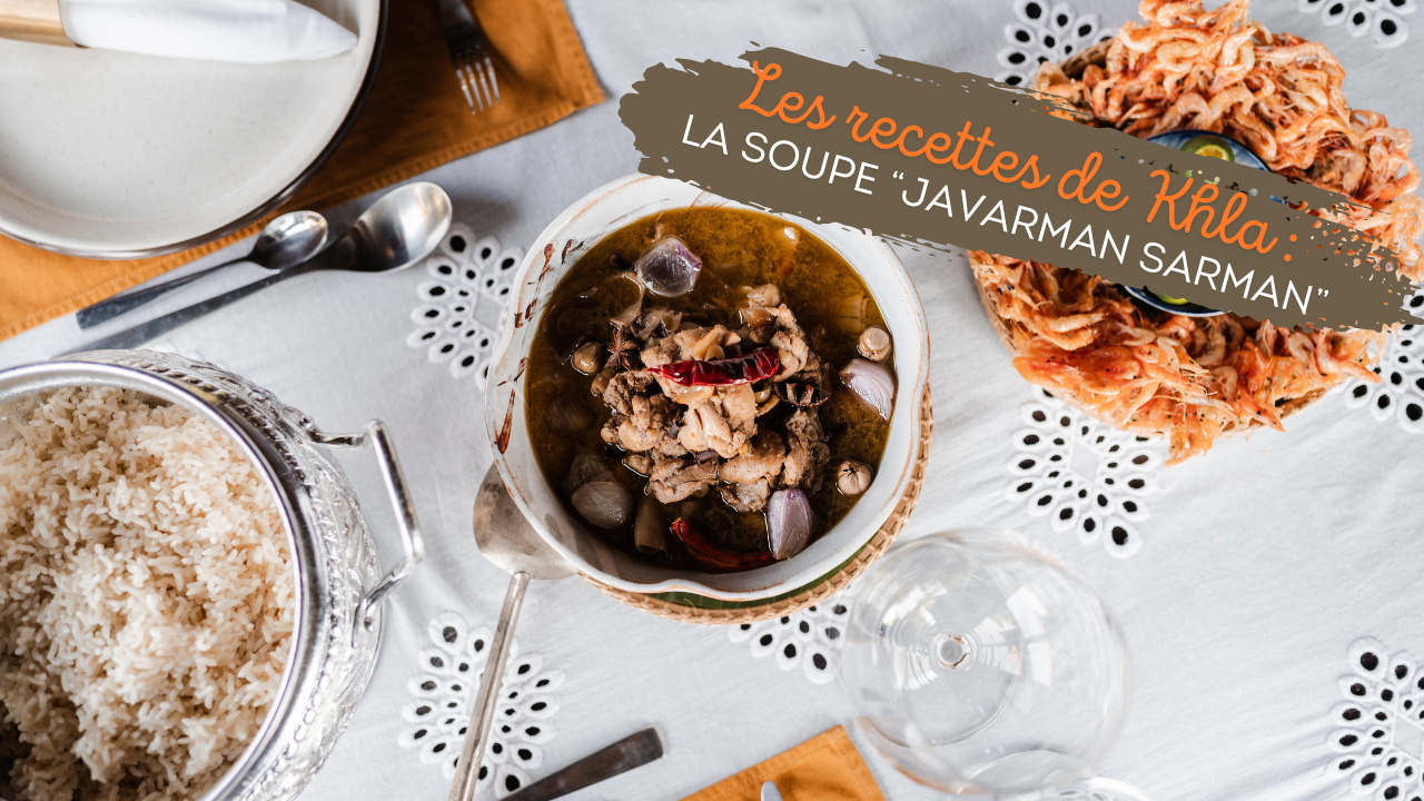 La soupe au poulet et épices by Chef Nak